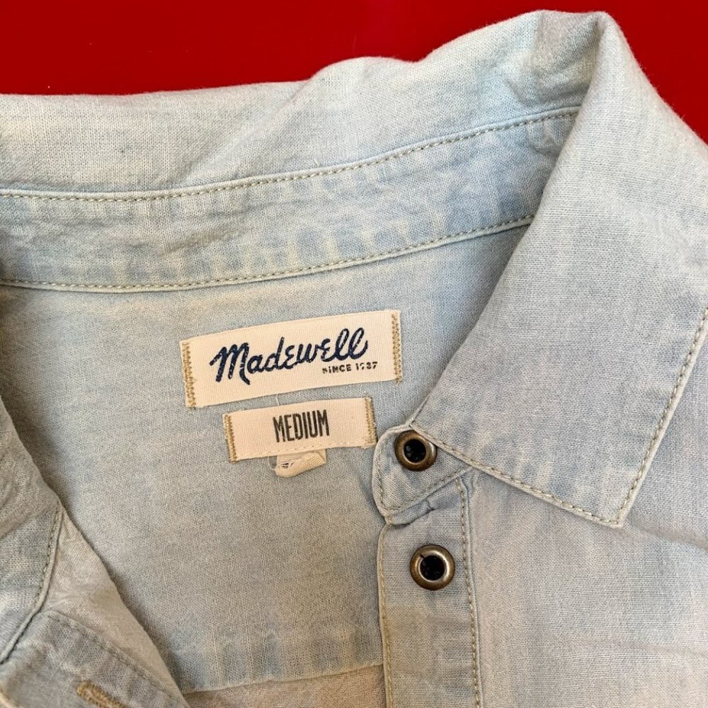 Madewell Chambray Dress